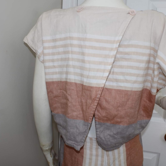 Anthropologie Elevenses Multicolor Romper - Picture 7 of 8